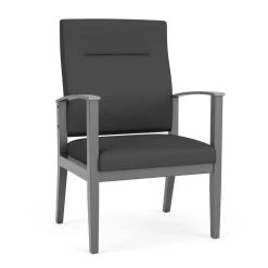 Mason Street Wood Oversize Patient Chair in Standard Upholstery