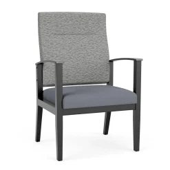 Mason Street Wood Oversize Patient Chair in Standard Upholstery