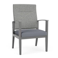 Mason Street Wood Oversize Patient Chair in Standard Upholstery