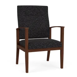 Mason Street Wood Oversize Patient Chair in Standard Upholstery