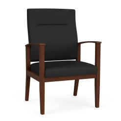 Mason Street Wood Oversize Patient Chair in Standard Upholstery