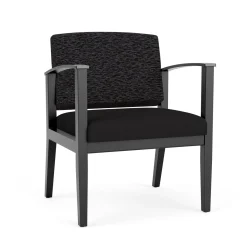 Mason Street Wood Oversized Guest Chair in Standard Upholstery
