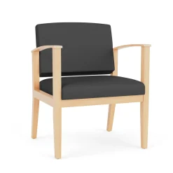 Mason Street Wood Oversized Guest Chair in Standard Upholstery