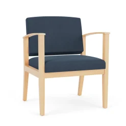 Mason Street Wood Oversized Guest Chair in Standard Upholstery