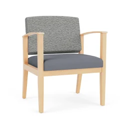 Mason Street Wood Oversized Guest Chair in Standard Upholstery