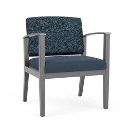Mason Street Wood Oversized Guest Chair in Standard Upholstery