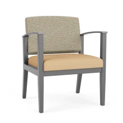 Mason Street Wood Oversized Guest Chair in Standard Upholstery