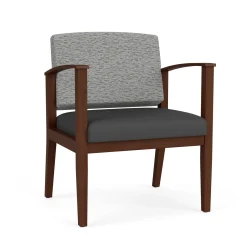 Mason Street Wood Oversized Guest Chair in Standard Upholstery