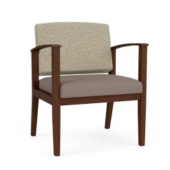 Mason Street Wood Oversized Guest Chair in Standard Upholstery