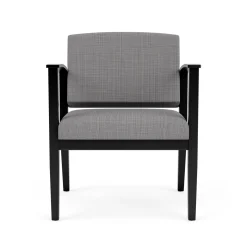 Mason Street Wood Oversized Guest Chair in Premium Upholstery