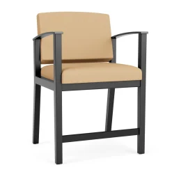 Mason Street Wood Oversized Hip Chair in Standard Upholstery