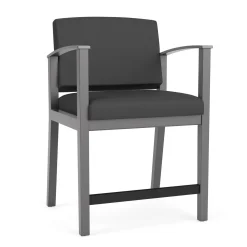 Mason Street Wood Oversized Hip Chair in Standard Upholstery