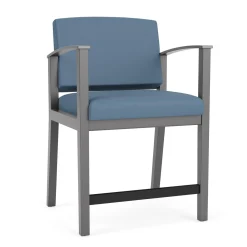 Mason Street Wood Oversized Hip Chair in Standard Upholstery
