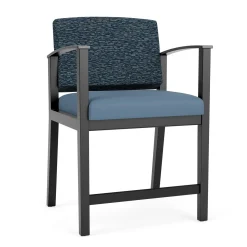 Mason Street Wood Oversized Hip Chair in Standard Upholstery