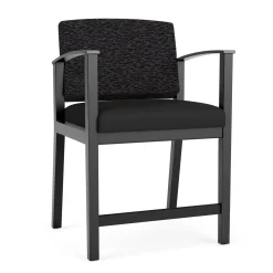 Mason Street Wood Oversized Hip Chair in Standard Upholstery