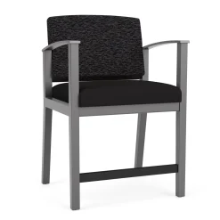 Mason Street Wood Oversized Hip Chair in Standard Upholstery
