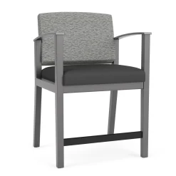 Mason Street Wood Oversized Hip Chair in Standard Upholstery