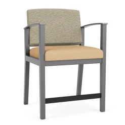 Mason Street Wood Oversized Hip Chair in Standard Upholstery