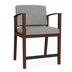 Mason Street Wood Oversized Hip Chair in Standard Upholstery