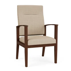 Mason Street Wood Patient Chair in Premium Upholstery