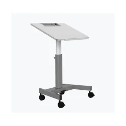 MBS Pneumatic Adjustable-Height Tilt-Top Classroom Desk