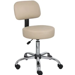 Medical/Spa Professional Adjustable Stool with Back