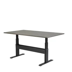 Meridian Adjustable Height Conference Rectangular Table - 84"W x 42"D