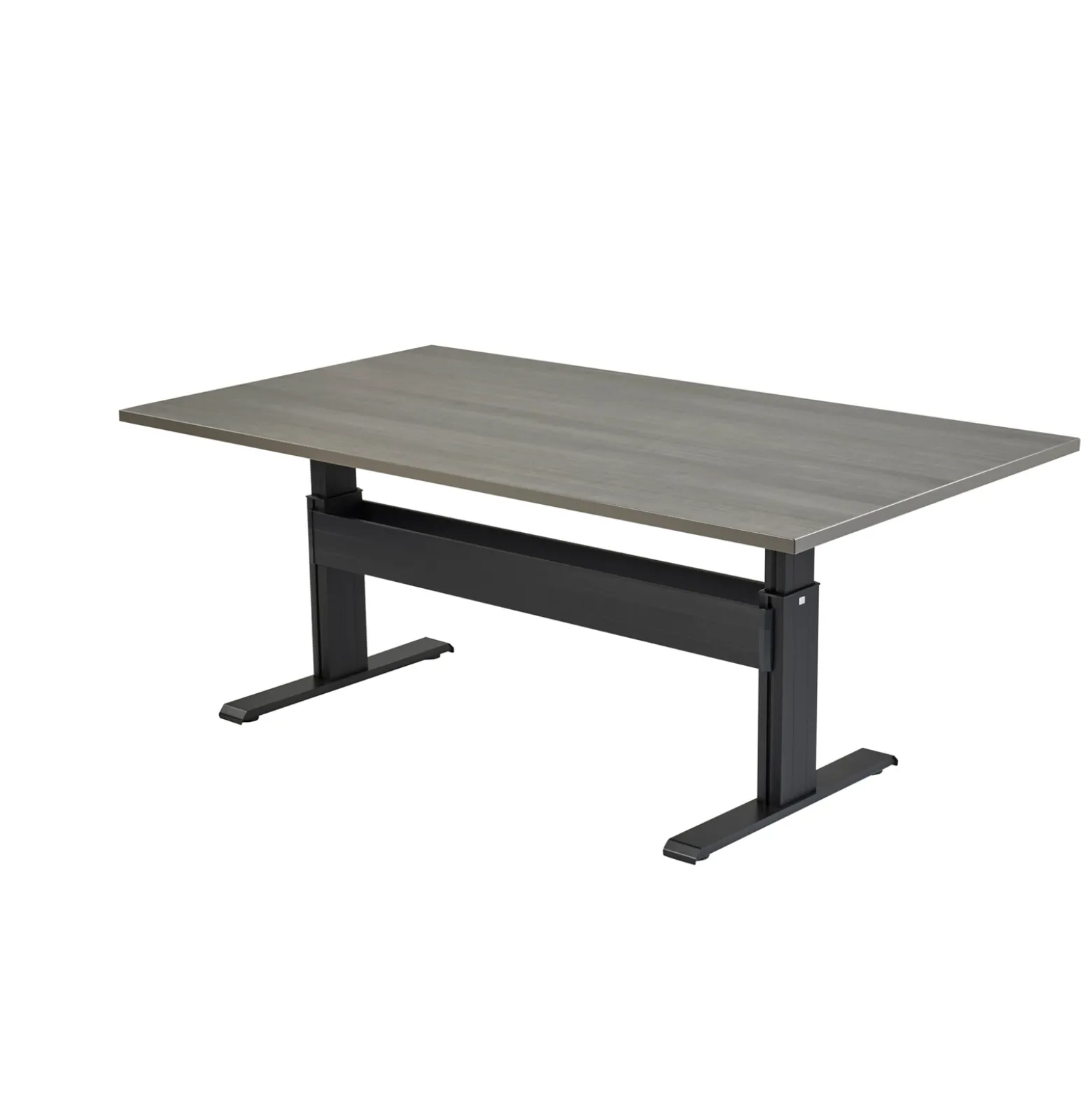 Meridian Adjustable Height Conference Rectangular Table - 84"W x 42"D