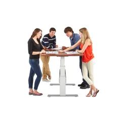 Meridian Adjustable Height Rectangular Conference Table - 72"W x 42"D