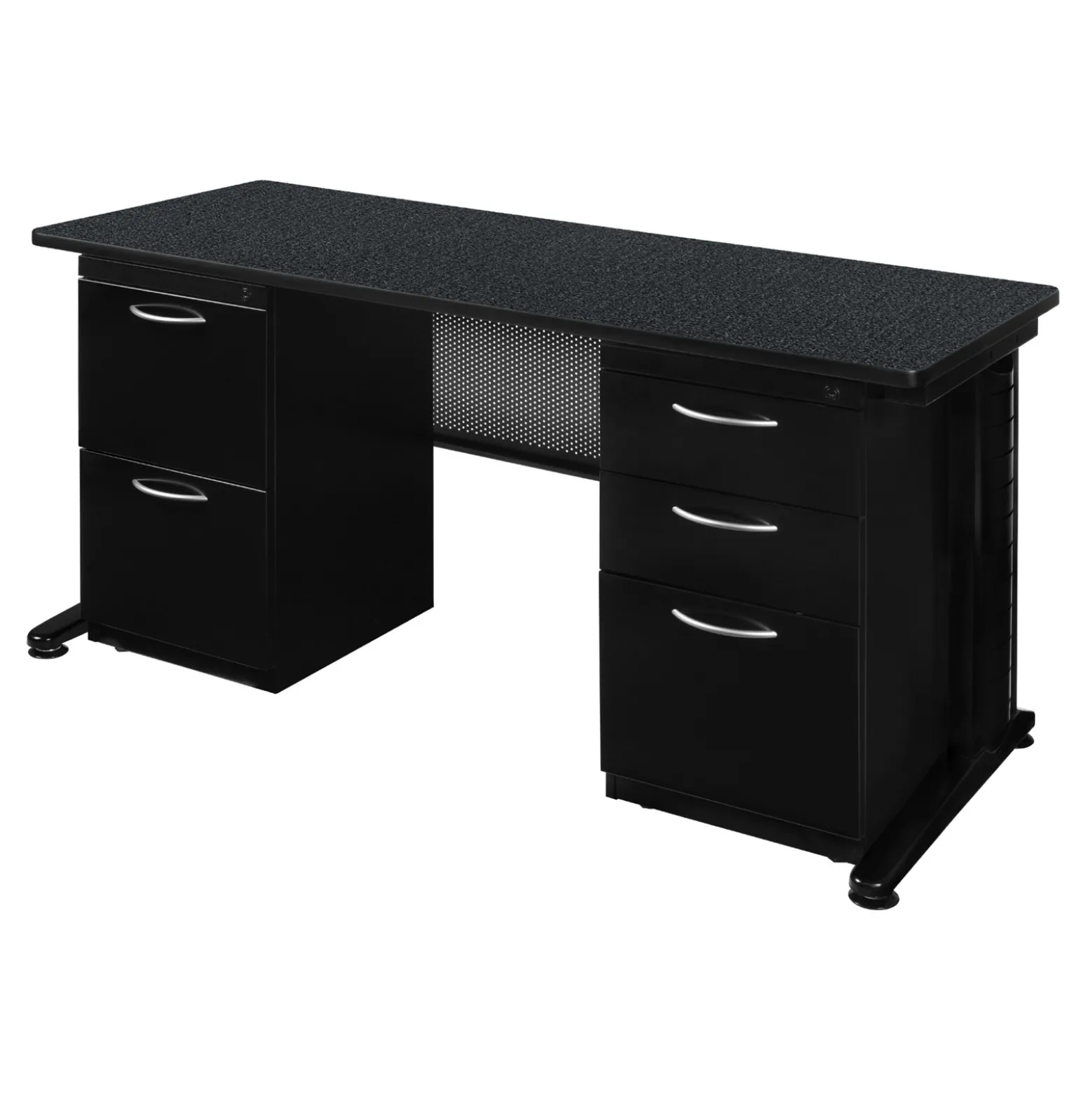 Merit Double Pedestal Desk - 72"W xv30"D