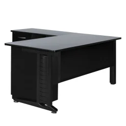 Merit Double Pedestal L-Shaped Desk - 72