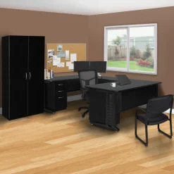 Merit Double Pedestal U-Shaped Desk - 72