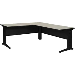 Merit L-Shaped Desk Shell - 66"W x 72"D