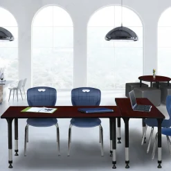 Merit Rectangle Height-Adjustable Table - 66