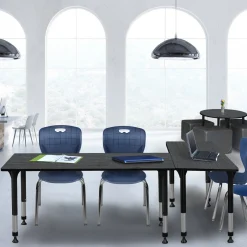 Merit Rectangle Height-Adjustable Table - 66