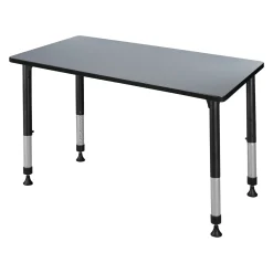 Merit Rectangle Height-Adjustable Table - 42"x24"