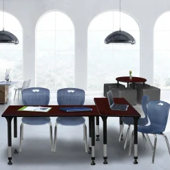 Merit Rectangle Height-Adjustable Table - 42
