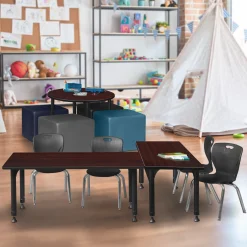 Merit Rectangle Height-Adjustable Table - 48"x30"