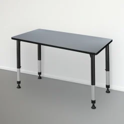 Merit Rectangle Height-Adjustable Table - 48