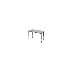 Merit Rectangle Height-Adjustable Table - 48