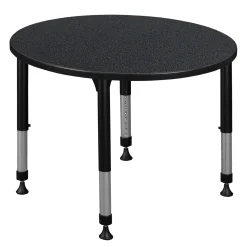 Merit Round Height-Adjustable Table - 36
