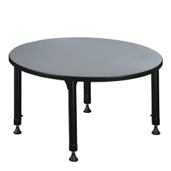 Merit Round Height-Adjustable Table - 36