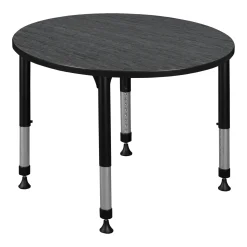 Merit Round Height-Adjustable Table - 36