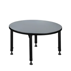 Merit Round Height-Adjustable Table - 30