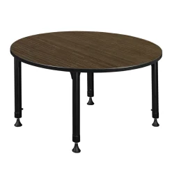 Merit Round Height-Adjustable Table - 48