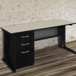 Merit Single Pedestal Desk - 72
