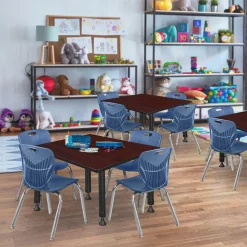 Merit Square Height-Adjustable Table - 48