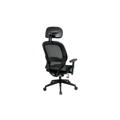 Mesh Back Chair with Adjustable Headrest