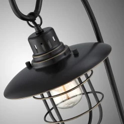 Metal Lantern Table Lamp