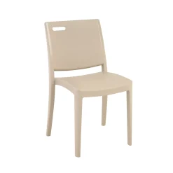 Metro Armless Outdoor Stacking Chair